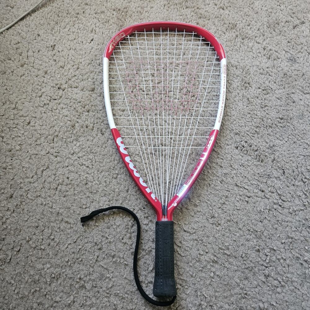 RARE Wilson NCODE N180 Racquetball Racquet - Red 3 3/4 Grip